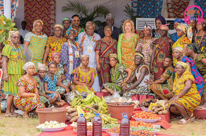 JIF 2024 : Dominique Ouattara engagée à favoriser l'épanouissement des femmes