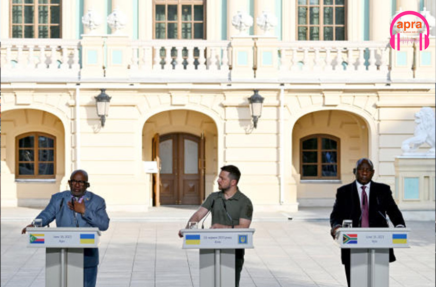 Guerre en Ukraine : maigre résultats pour des chefs d’Etat africains allés négocier