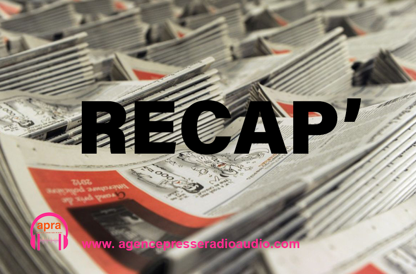 Bienvenue dans la récap des articles de presse de l’Agence presse radio audio (APRA) du vendredi 18 octobre 2024.
