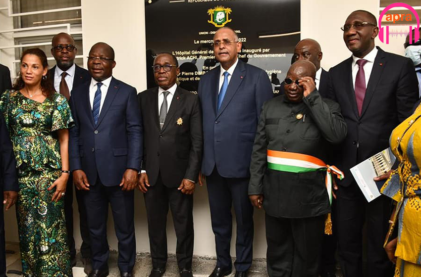 Le Centre hospitalier régional de Méagui ouvre ses portes.