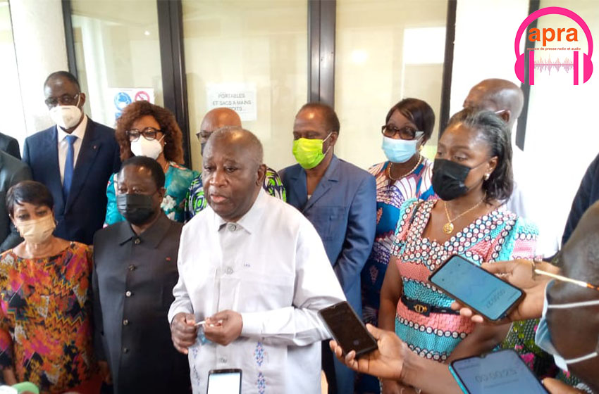 Décès au PDCI-RDA : Laurent Gbagbo présente ses condoléances à Henri Konan Bédié.