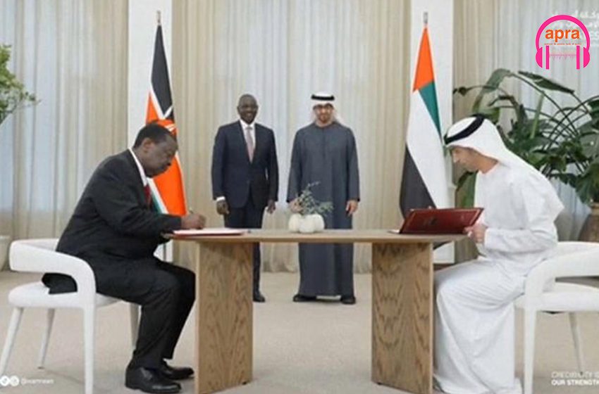 Coopération : signature d’accord économique entre le Kenya et les Emirats Arabes Unis