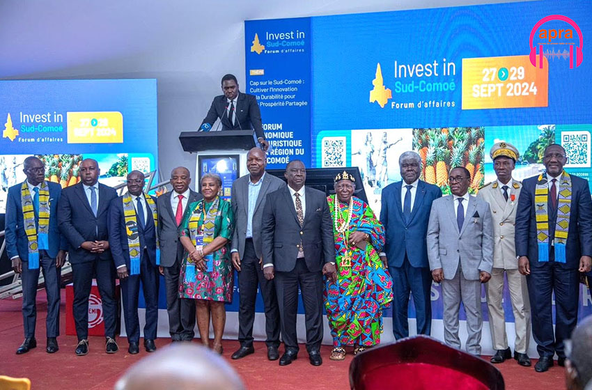 Forum "Invest in Sud-Comoé" : des intentions d’investissement de 1 067 milliards de FCFA enregistrées