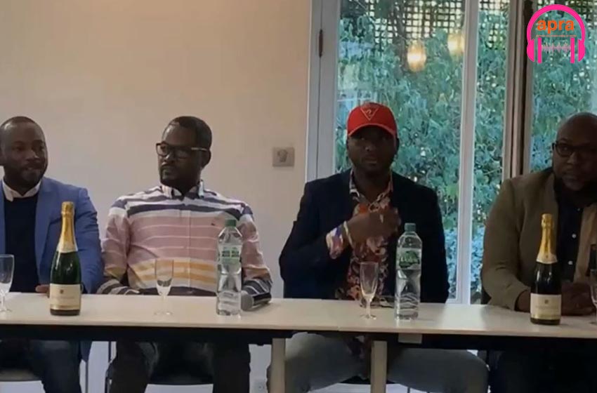 En prélude à leur concert du 10 Septembre 2022 au Zénith, « Les Patrons » était face à la presse le 26 Février à Paris.