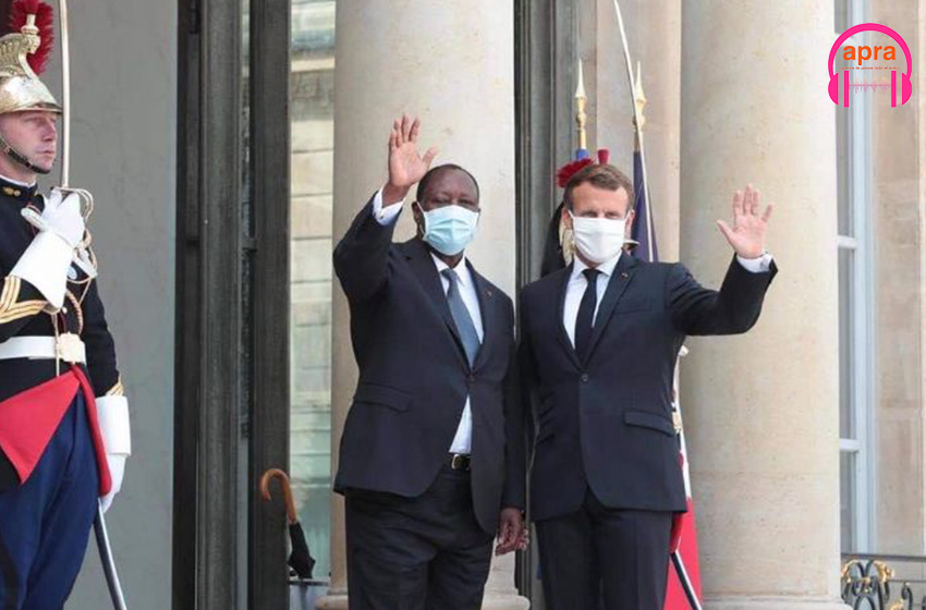 International/Alassane Ouattara et Macron discutent de la situation du Mali et du Burkina Faso.