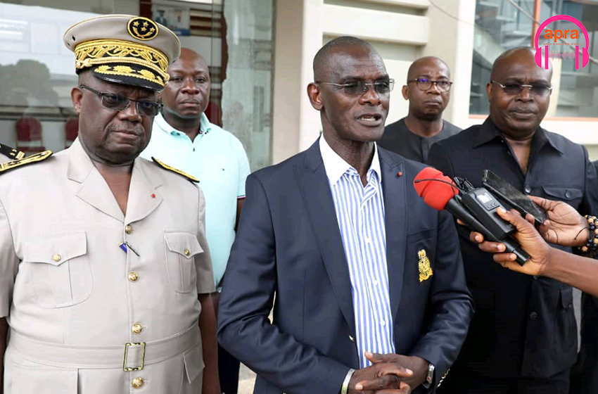 Élections municipales et régionales 2023 : le ministre Vagondo Diomandé satisfait du bon déroulement du scrutin.