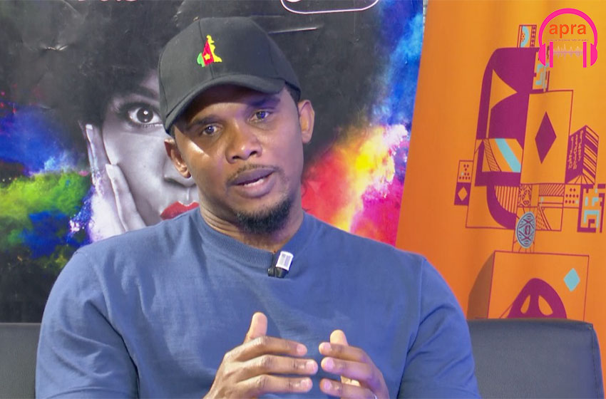 Football: Qatar 2022 : l'ambassadeur Samuel Eto'o est à Dakar.