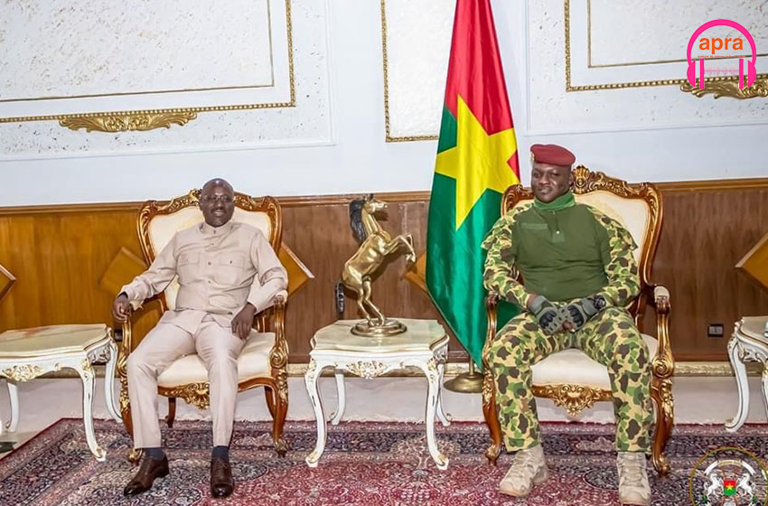 Actualité nationale : Guillaume Soro reçu au Burkina Faso par le capitaine Traoré