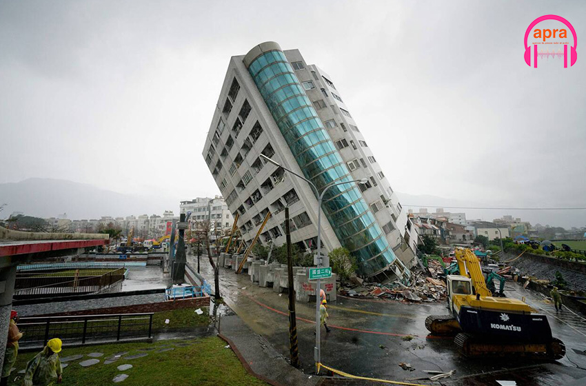 Taïwan : un séisme de magnitude 6,4 fait des ravages