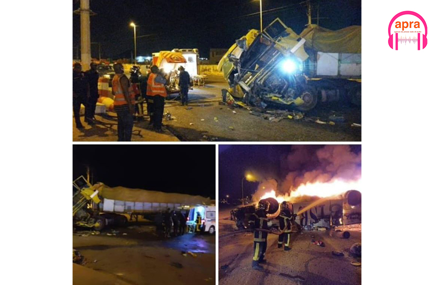 Yamoussoukro: un accident de la circulation fait 09 morts