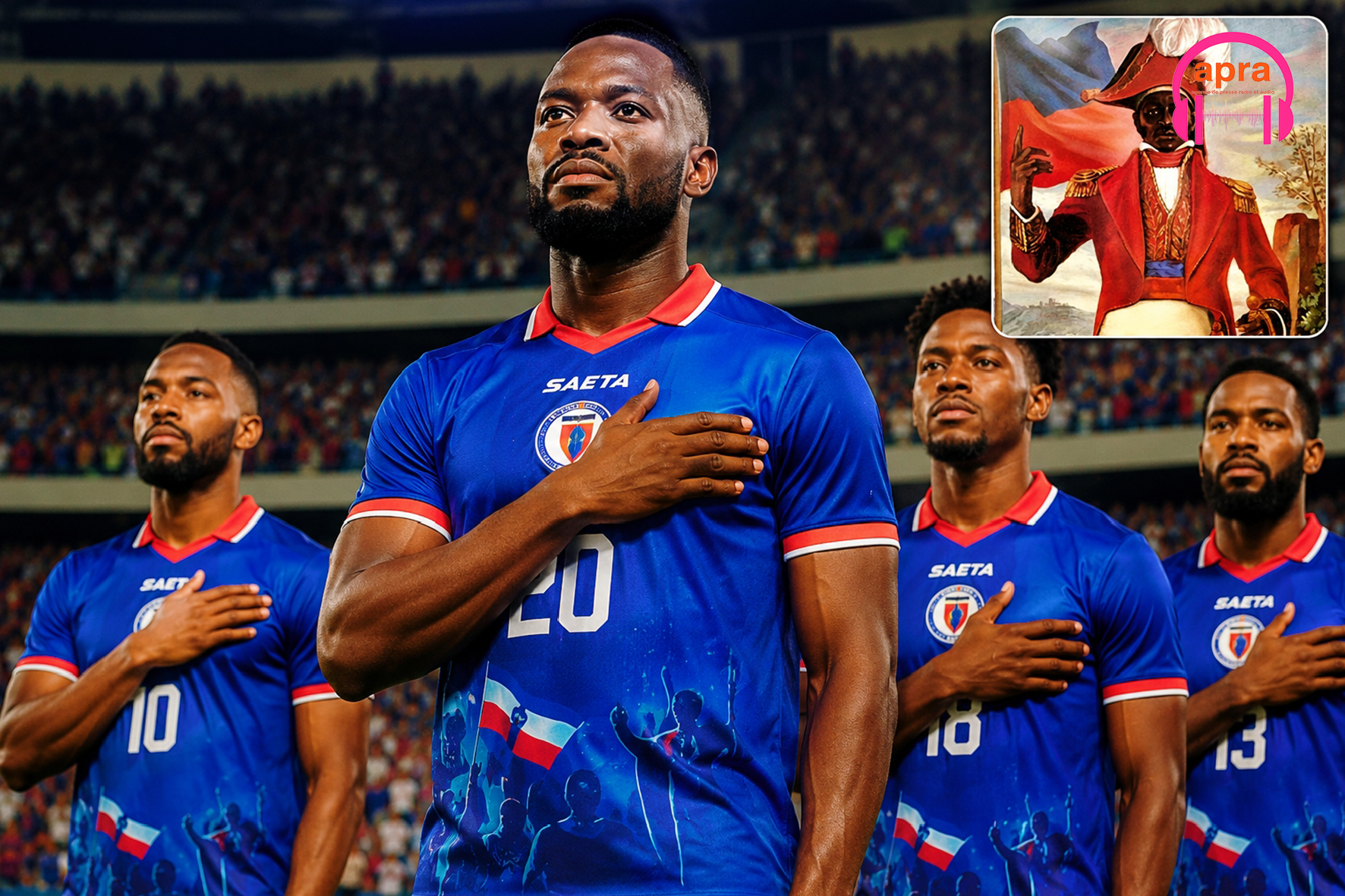 CULTURE / Mondial 2026 : quand l’ombre de Jean-Jacques Dessalines plane sur le maillot d’Haïti.