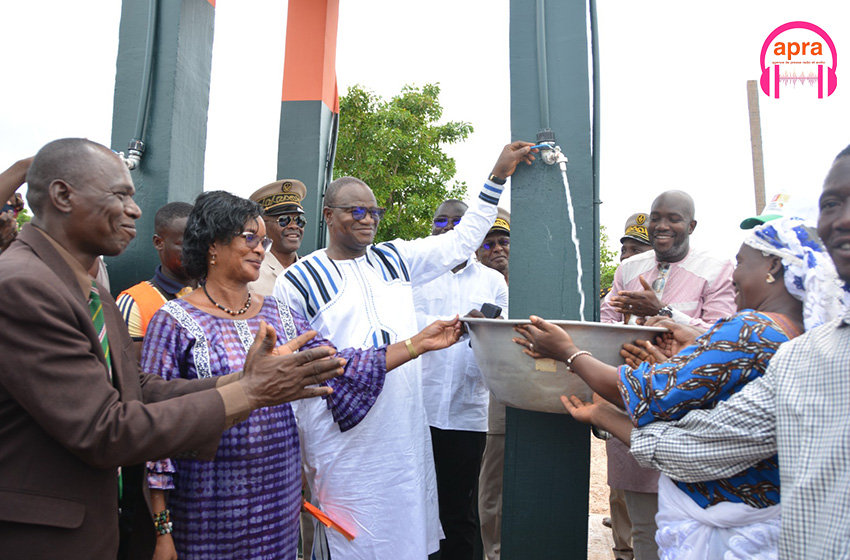 Social : la commission nationale des frontières de Côte d’ivoire inaugure des infrastructures qu’elle a construites à laleraba (Ouangolodougou)