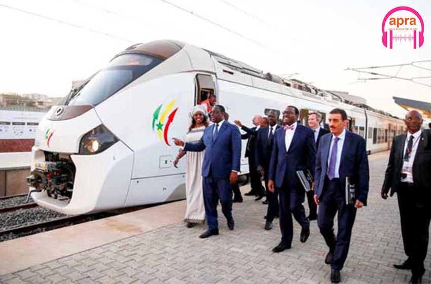 SENEGAL : TRANSPORT : LANCEMENT DU TRAIN EXPRESS REGIONAL(TER).