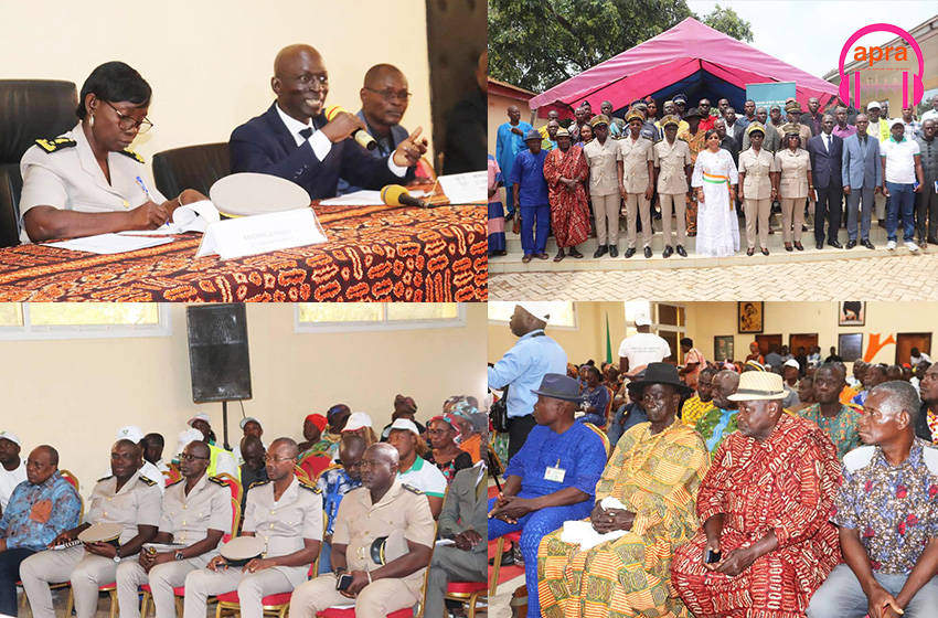 6e édition semaine de la sécurité routière à Guitry : les usagers de la route encouragent au strict respect du code de la route