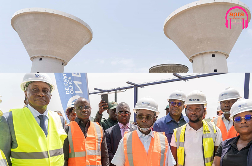 Accés à l'eau potable : Deux châteaux d'eau livrés à Cocody d'ici à fin avril, annonce le ministre Bouaké Fofana
