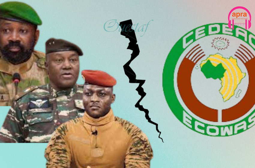 Actualité Africaine/ La CEDEAO acte le retrait du Burkina Faso, du Mali et du Niger de l’institution