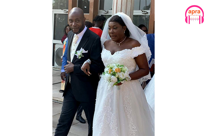 Coin du bonheur : Josky et Thérèse Désirée DIATTY en juste noce.