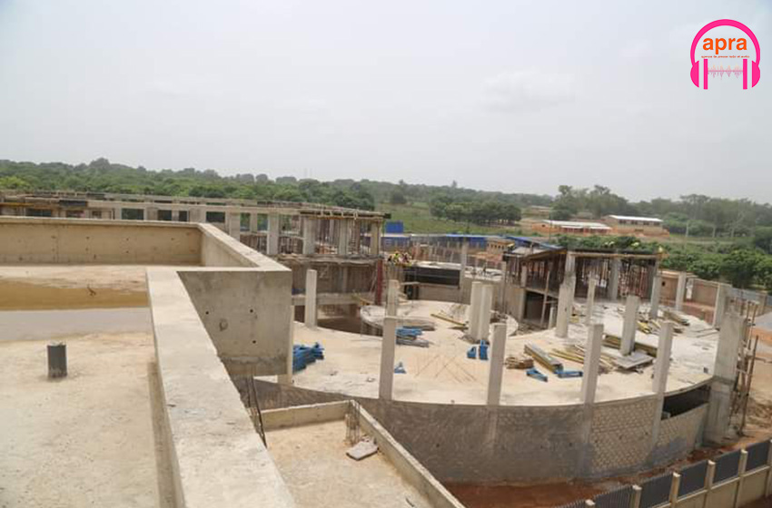 Culture: visite du chantier du palais de la culture de Boundiali