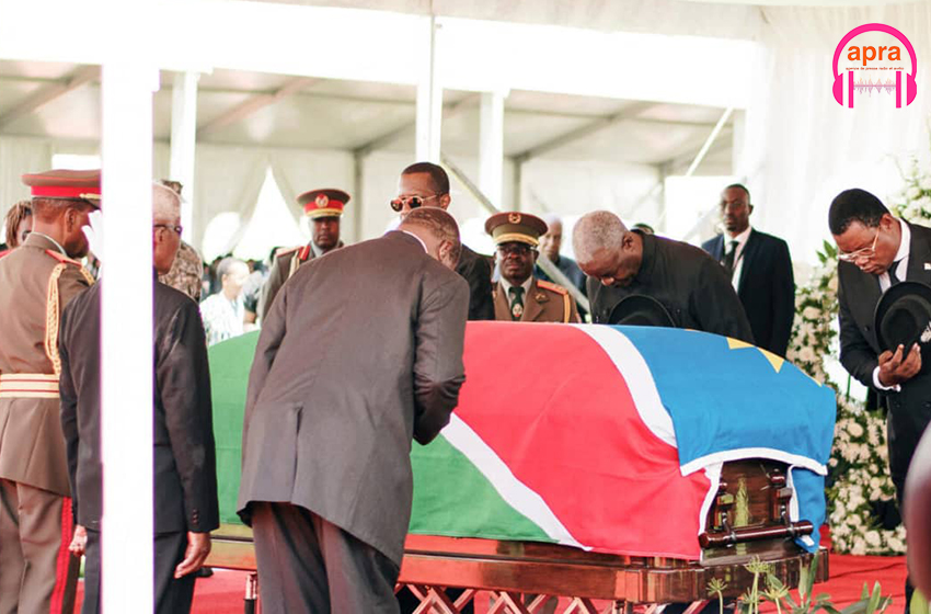 Namibie: obsèques du président Hage Geingob