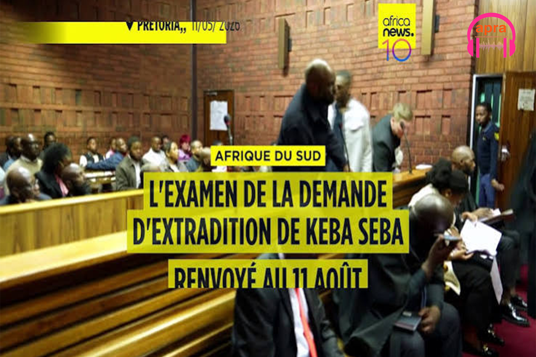 Actualité Africaine / Afrique du Sud : le dossier d’extradition de Kemi Seba renvoyé au 11 août prochain.