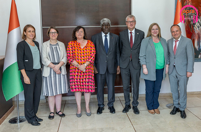 Développement : le renforcement de la coopération ivoiro-allemande au cœur des échanges