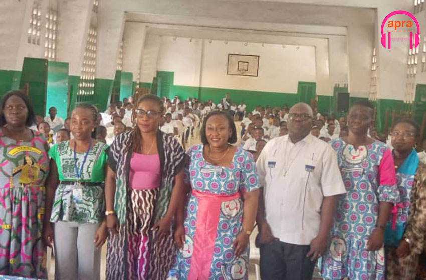 Education/ Le RANDAP forme les élèves du Collège notre dame du Plateau sur la santé mentale et l’entrepreneuriat