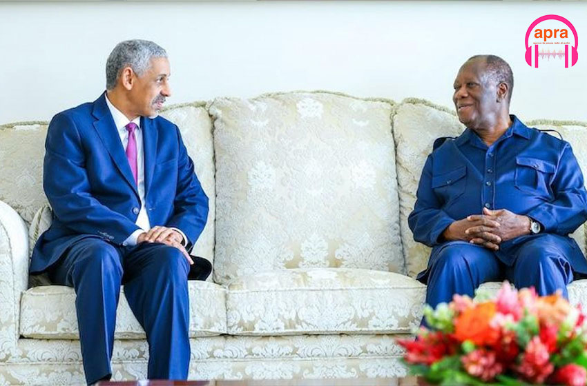 Institution: le président de la BADEA reçu par le chef de l’Etat ivoirien