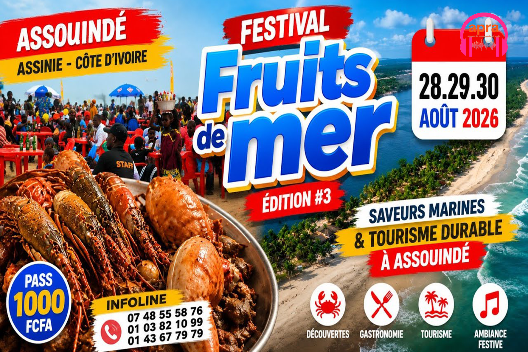 CULTURE / Festival des Fruits de Mer d’Assouindé 2026 : quand saveurs marines riment avec développement local.