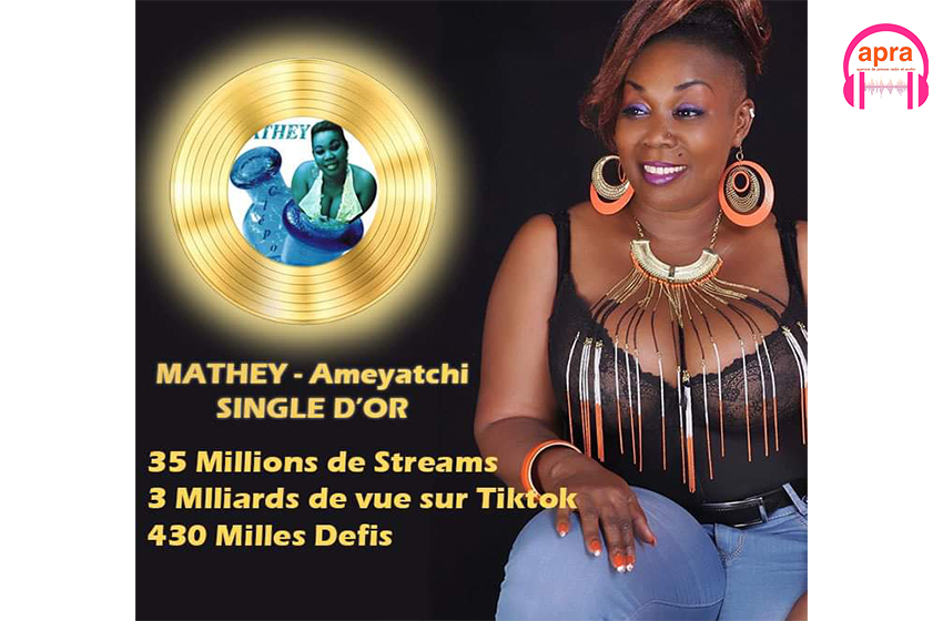 Culture : La chanson Ameyatchi de Mathey certifié disque d’or 28 ans après sa sortie C’est le titre de Mathey qui vient d’être certifié disque d’or en France.