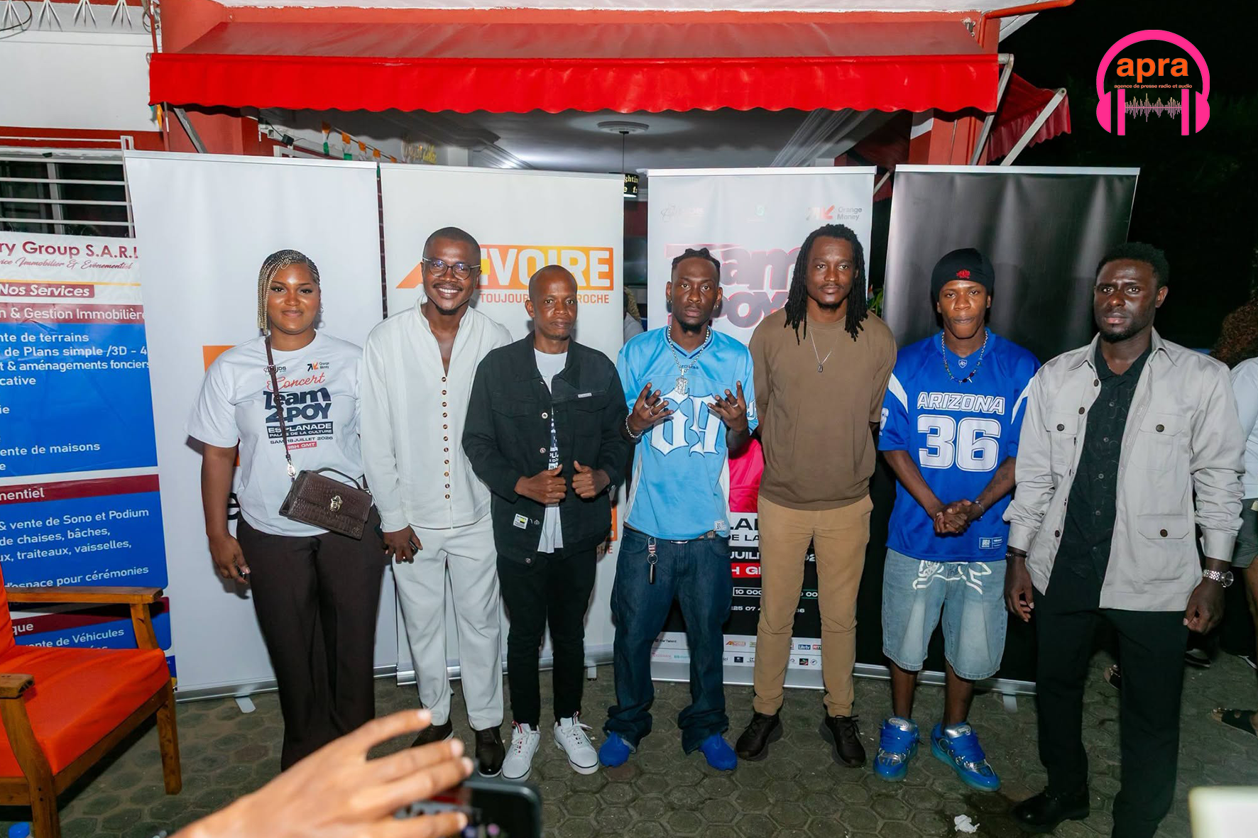 MUSIQUE / TEAM 2 POY enflamme à nouveau Abidjan : le « Biama » prêt à conquérir le Palais de la Culture.
