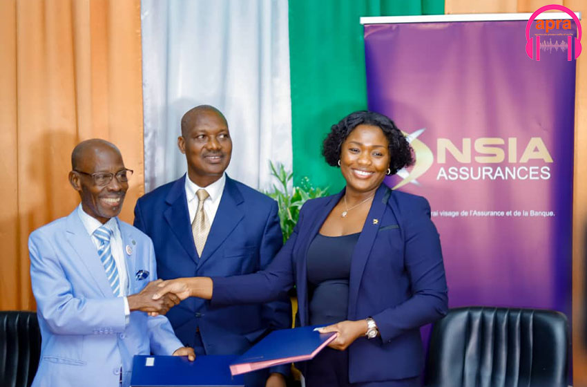 Société :Signature d’une convention entre les associations des parents d’élèves et NSIA assurances.