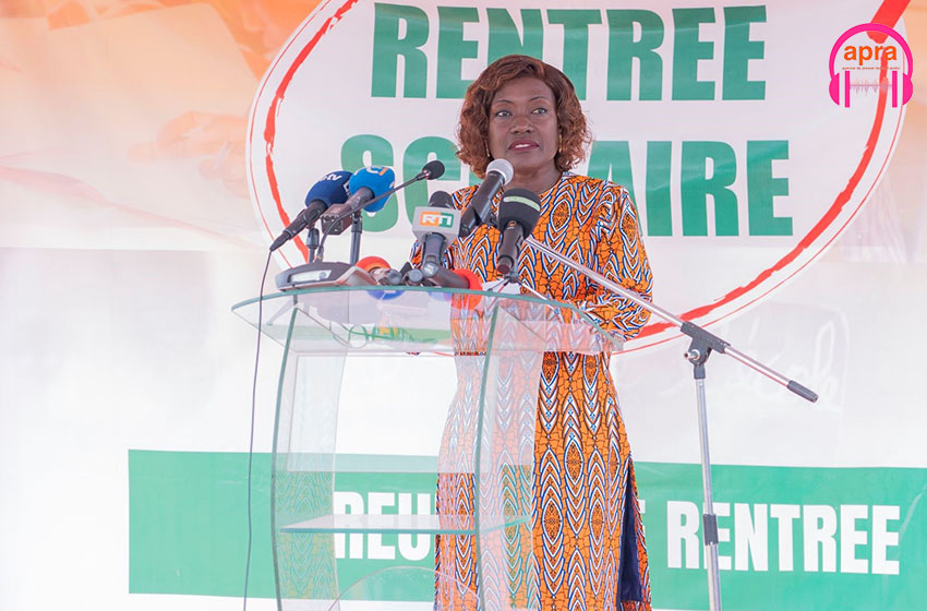 Rentrée scolaire 2024-2025 : la ministre Mariatou Koné réitère la détermination du gouvernement à consolider les acquis de la renaissance de l'école ivoirienne