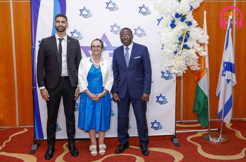 Diplomatie : 76e anniversaire de l’indépendance de l’Etat d’Israël : la Côte d’Ivoire au côté de l’Etat Hébreu