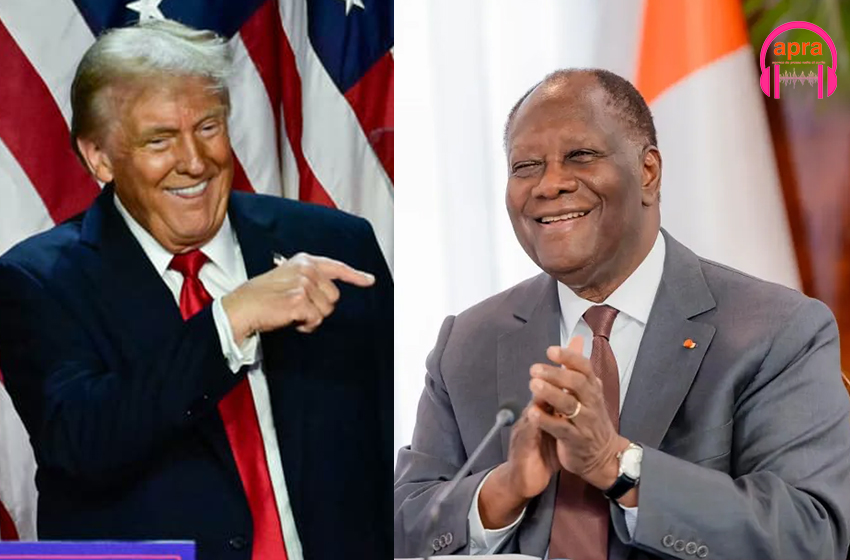 Diplomatie/présidentielle américaine : Alassane Ouattara félicite Donald Trump