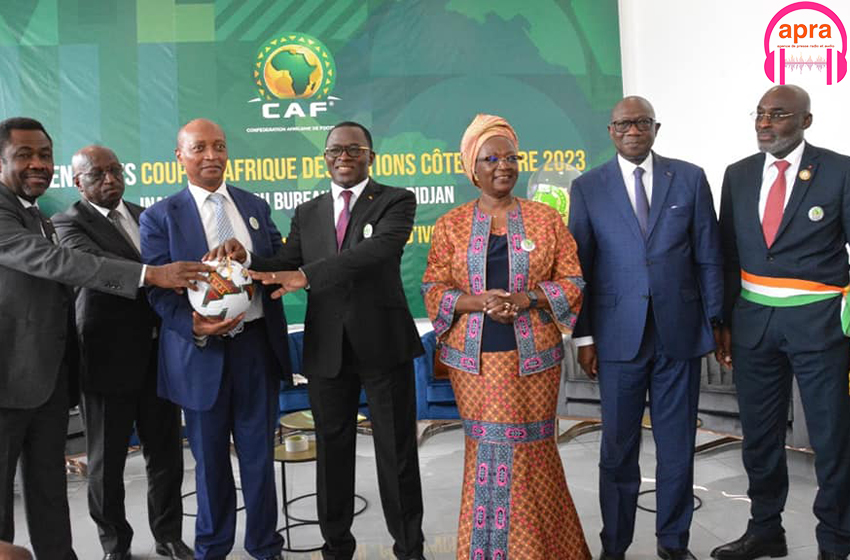Football / CAN 2023: Inauguration d'un siège de la CAF à Abidjan.