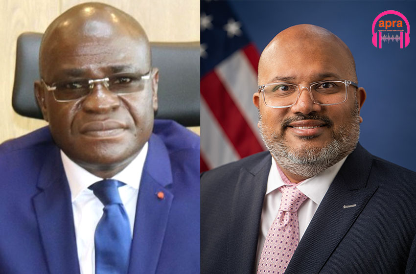 Coopération ivoiro-americaine : Kalil Konaté reçoit en audience, le secrétaire adjoint au commerce des États-Unis d’Amérique.