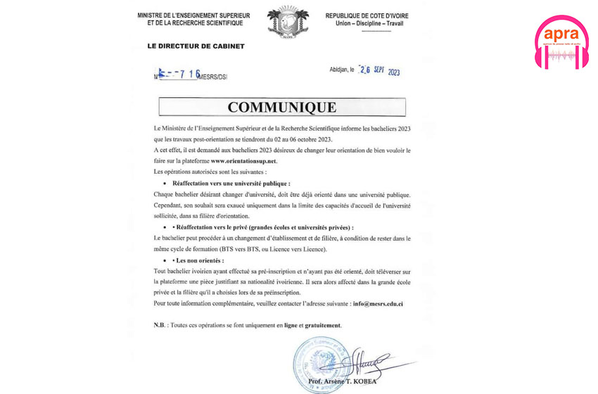 République de la Côte d'Ivoire