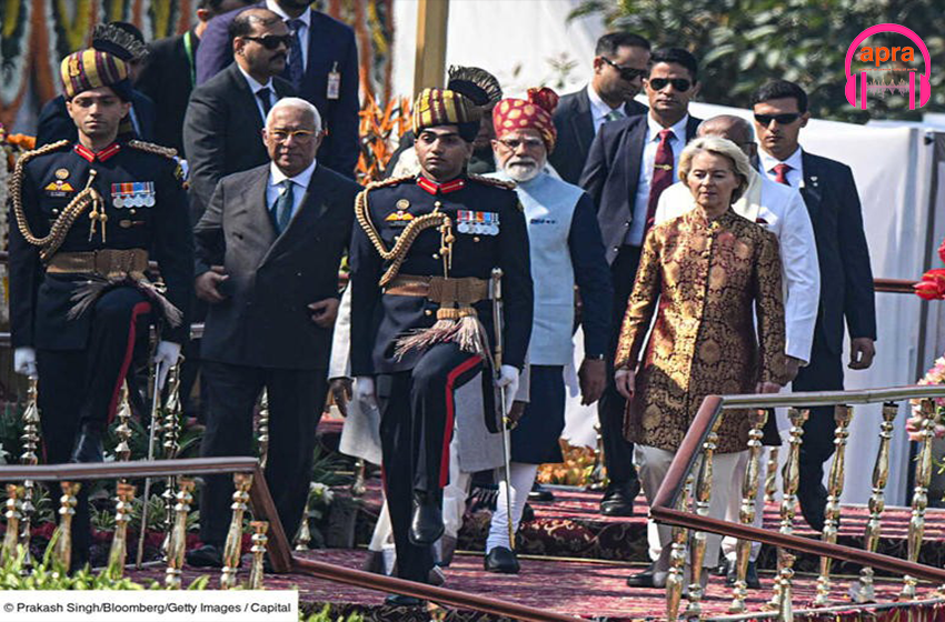 Diplomatie : L’UE et l’Inde scellent un accord de libre-échange historique ouvrant un marché de deux milliards de consommateurs.