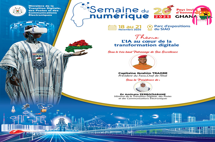 TECHNOLOGIE / Semaine du numérique 2025 au Burkina-Faso : entre bilan, ambition et souveraineté technologique.