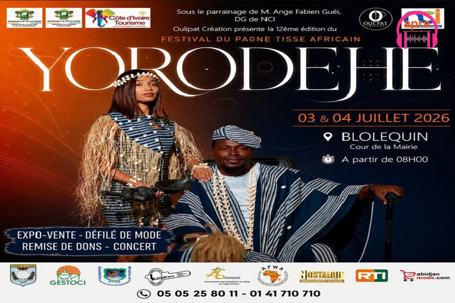 CULTURE / Festival YORODEHE 2026 à Bloléquin : quand le pagne tissé africain devient une œuvre vivante.