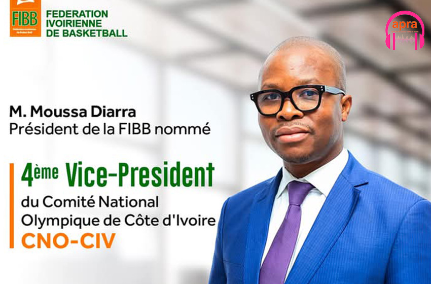 Sport : Moussa Diarra nommé 4e Vice-Président du comité national olympique (CNO-CIV)
