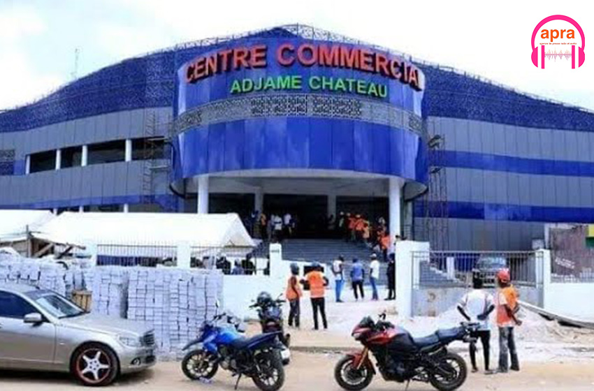 Le centre commercial d’Adjamé -Château d’eau ouvrira ses portes en janvier 2024.