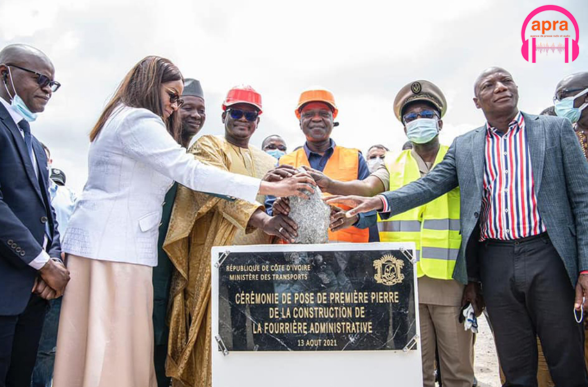 SÉCURITÉ ROUTIÈRE : POSE DE LA PREMIÈRE PIERRE DE LA FOURRIÈRE ADMINISTRATIVE D’ABIDJAN