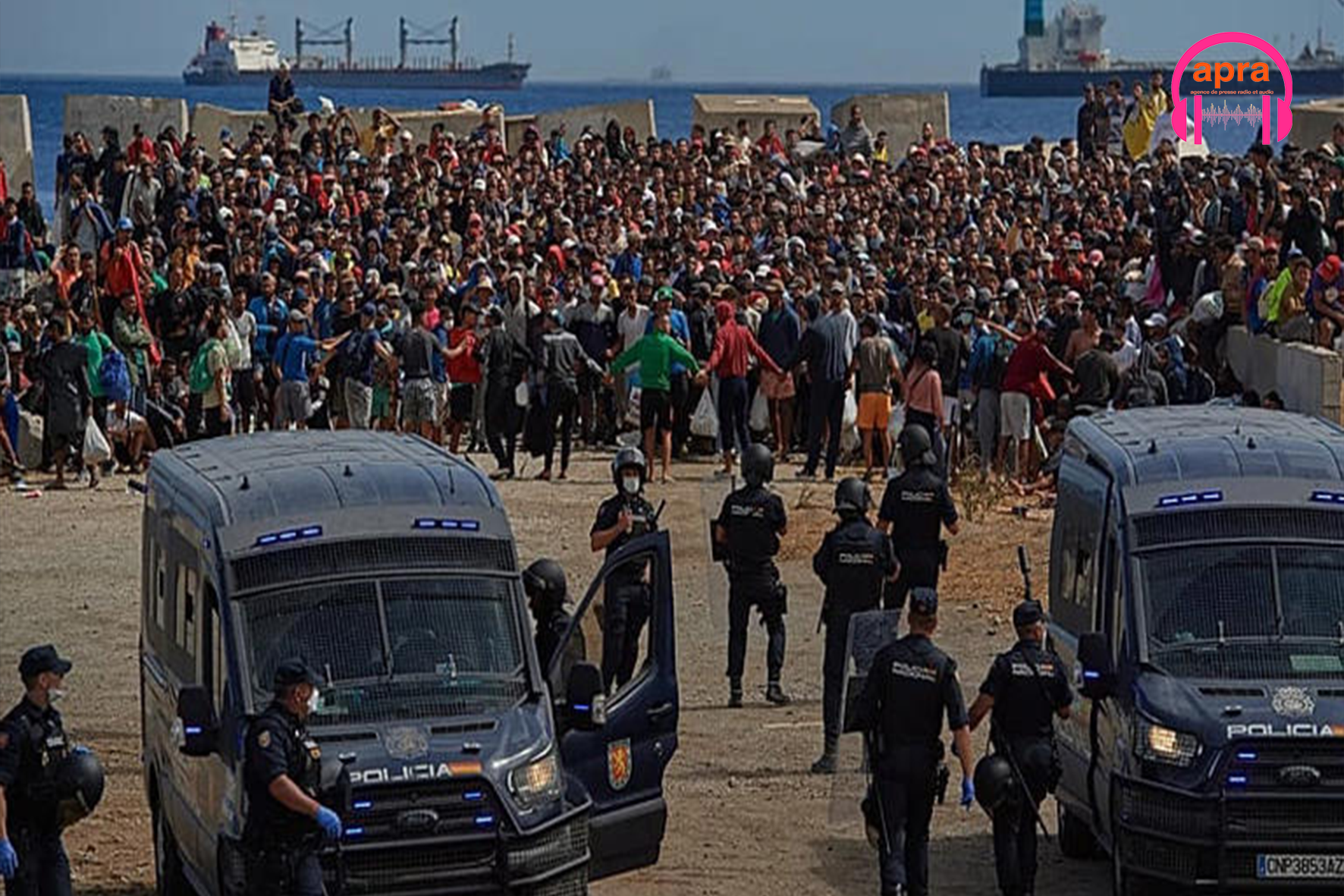 Immigration : Ceuta sous tension après l’afflux de migrants, des heurts éclatent.