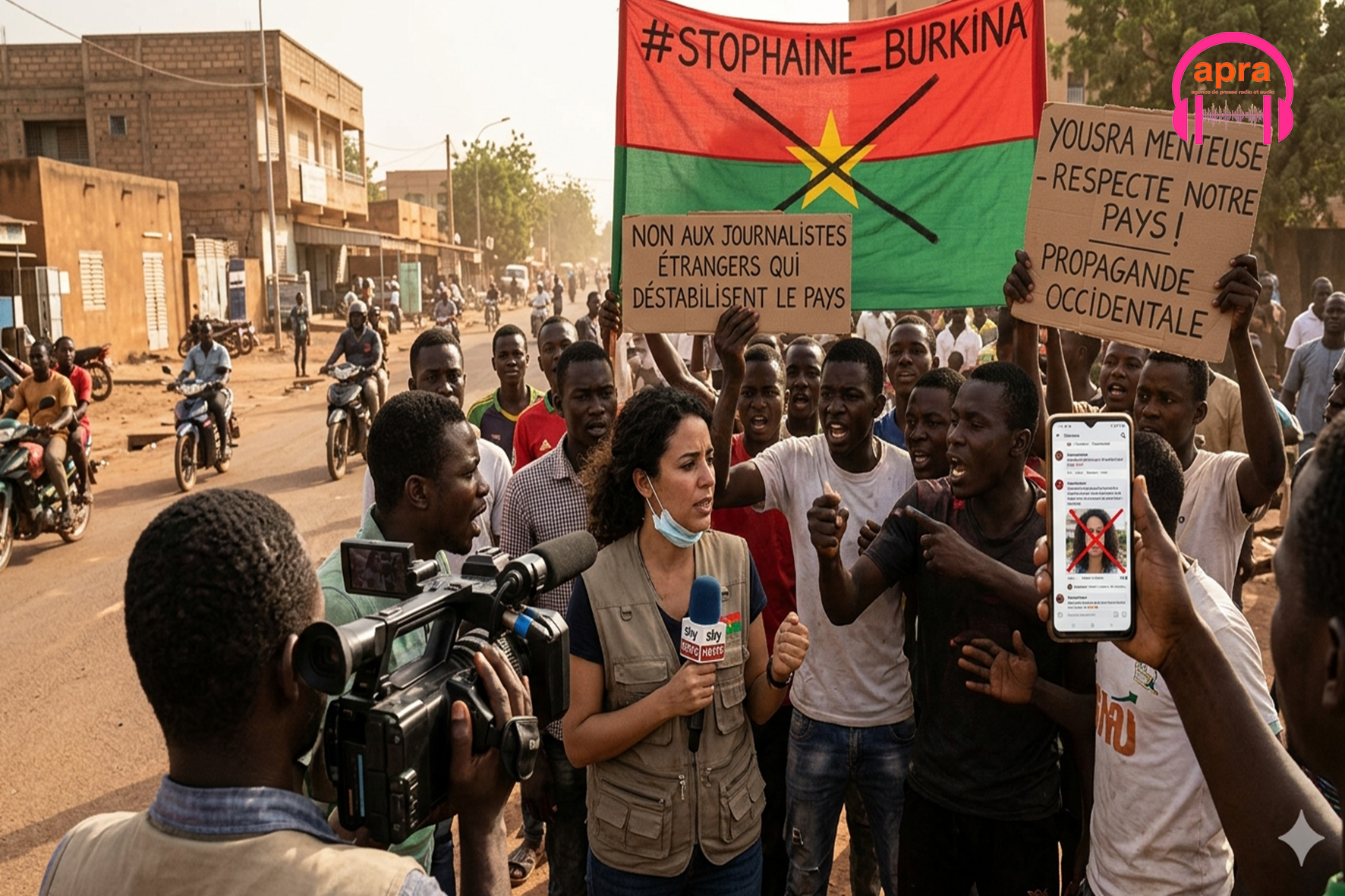 MÉDIAS / Burkina Faso : après un reportage explosif, la journaliste Yousra Elbagir prise pour cible dans une vague de haine en ligne.