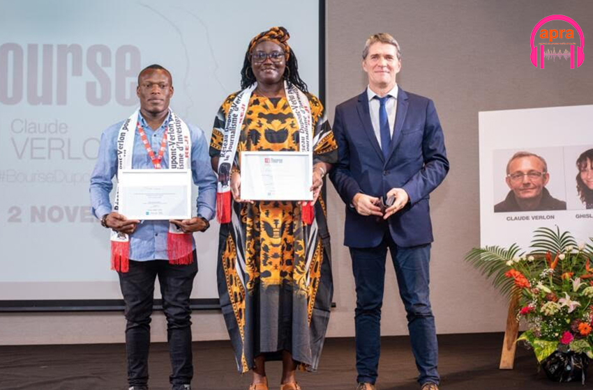 Media/distinction : Daouda Konaté honore les couleurs du drapeau ivoirien à la 11ème édition de la bourse Ghislaine Dupont et Claude Verlon   