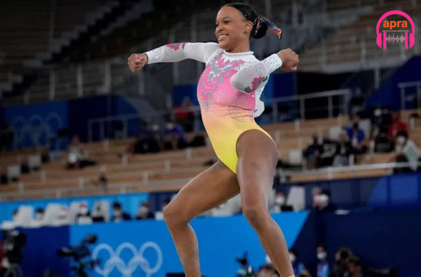 JO 2024/ gymnastique : Rebeca Andrade logne le fauteuil de Simone Biles