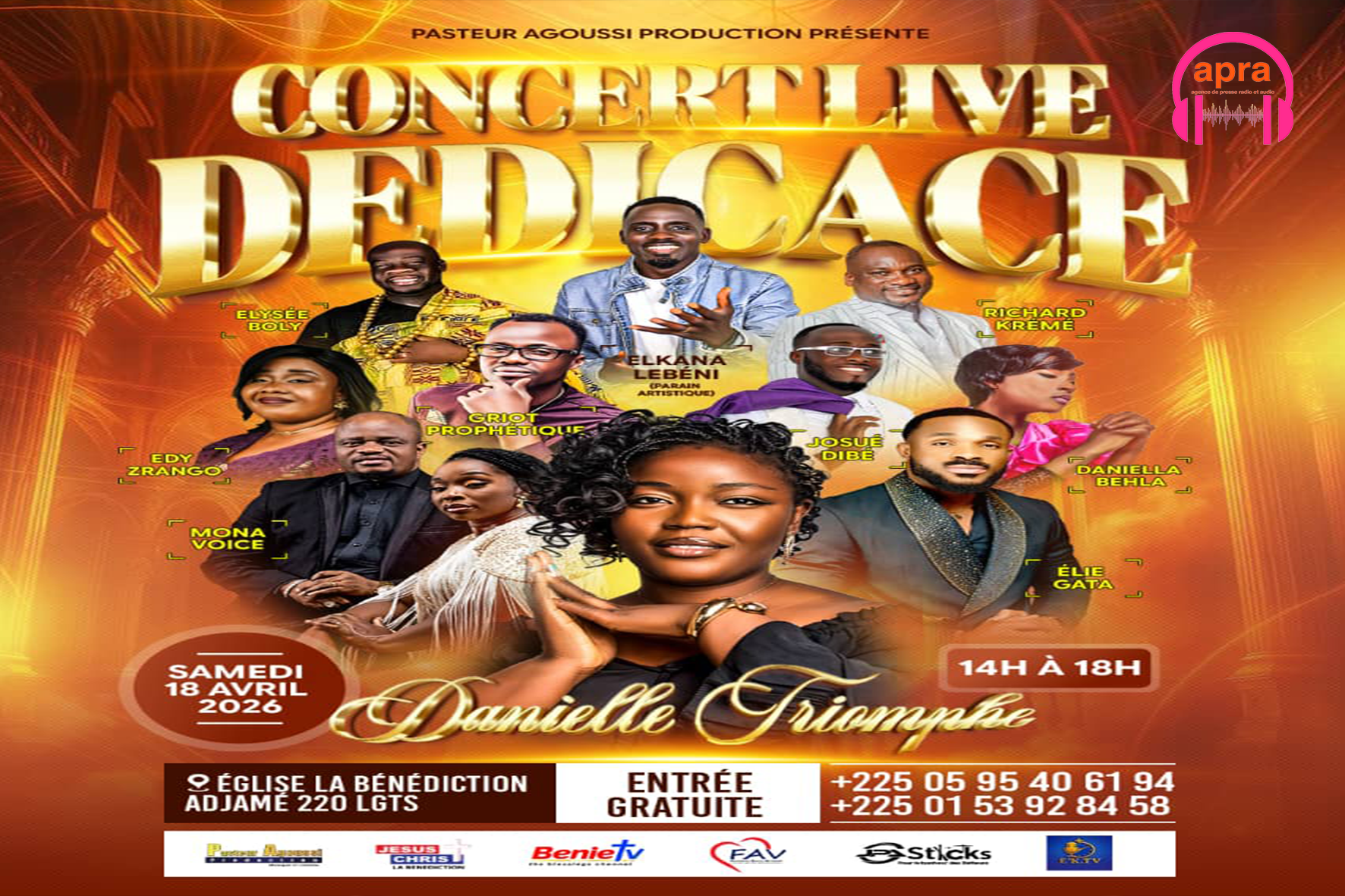 Culture / Danielle triomphe en concert live pour une dédicace exceptionnelle.