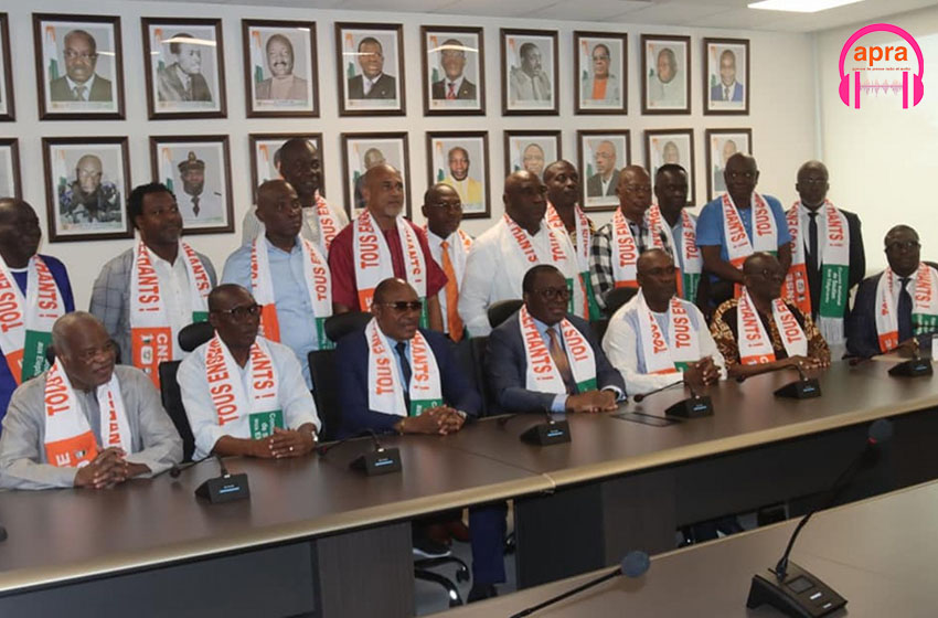 Sport/CAN 2024 : le ministre Paulin Claude Danho confie une mission a l’équipe des Eléphants 2012