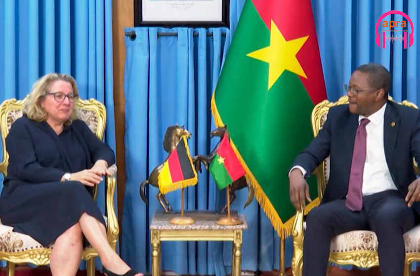 Au Burkina : Svenja Schulze plaide pour un retour à l'Etat de droit
